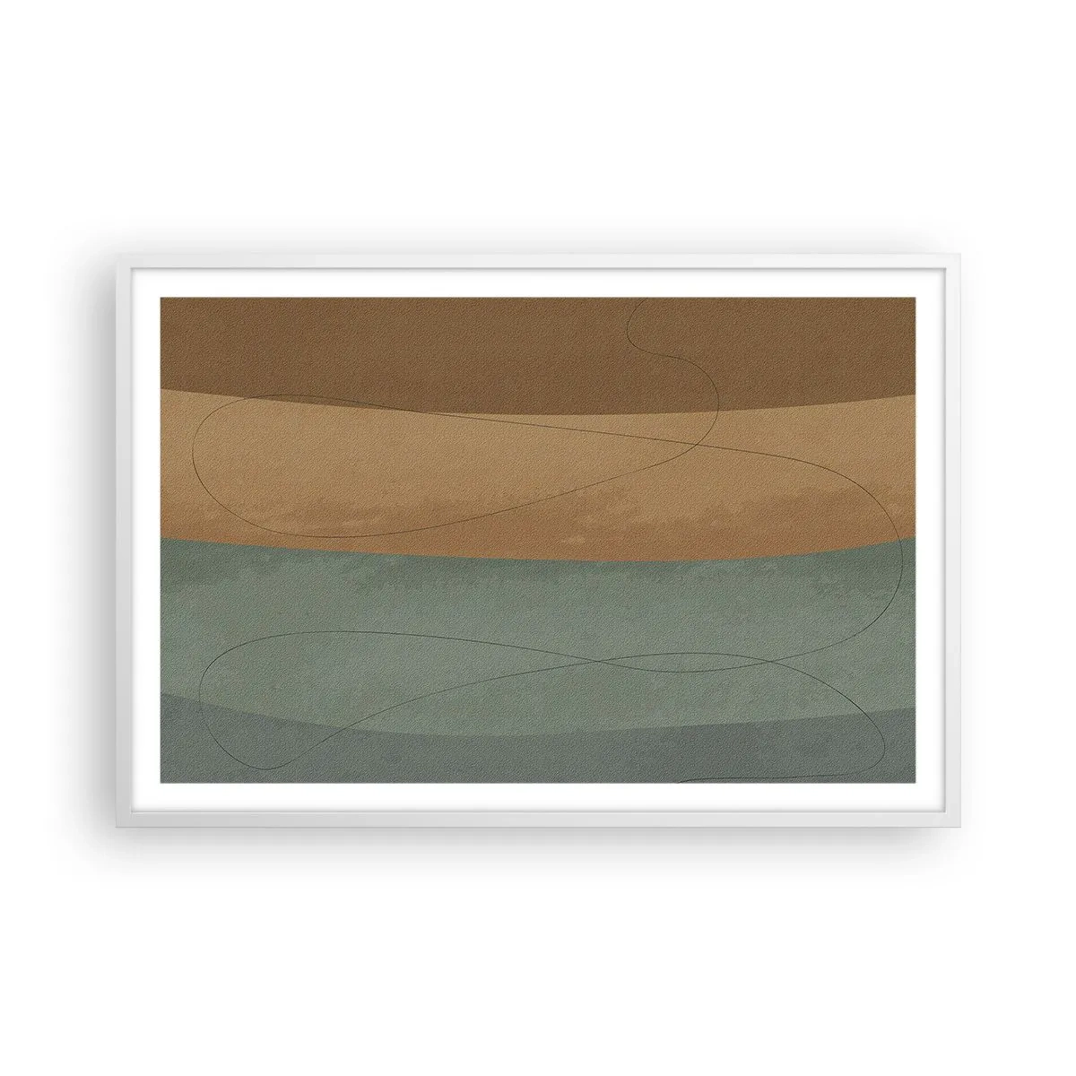 Poszter fekete keretben - Vízszintes kompozíció - 91x61 cm