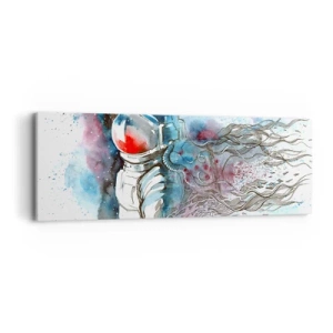 Vászonkép - Egy az egyben az űrrel - 90x30 cm