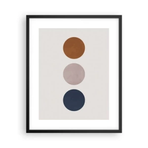 Poszter fehér keretben - A tökéletesség szimbóluma - 40x50 cm