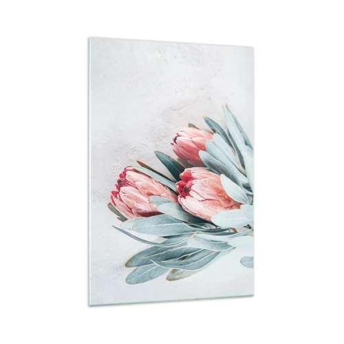 Üveg kép - Szégyellve saját szépségüket - 70x100 cm