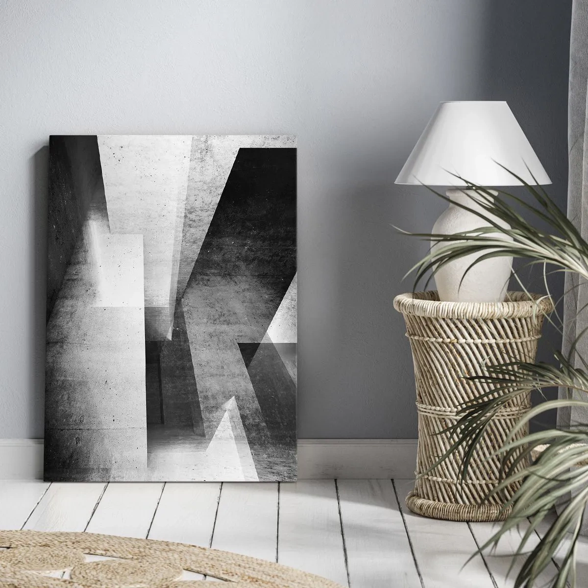 Vászonkép - A tér szerkezete - 50x70 cm