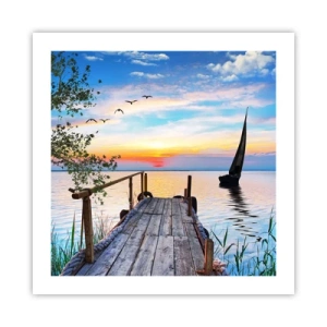 Poszter - Kellemes este - 50x50 cm