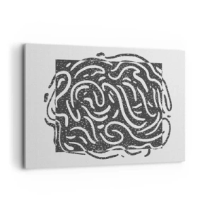 Vászonkép - Absztrakció: örömtánc - 120x80 cm