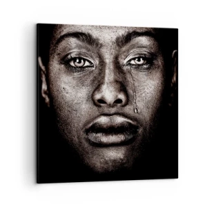 Vászonkép - Egy könnycsepp - 50x50 cm