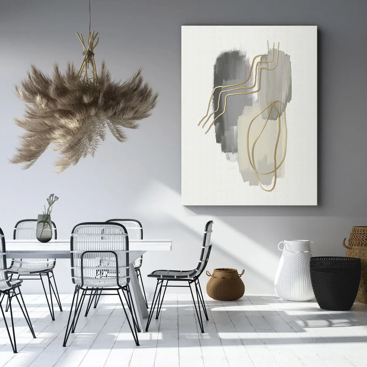 Vászonkép - Létezés és mozgás - 45x80 cm