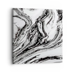 Vászonkép - Kezdetben káosz uralkodott - 30x30 cm