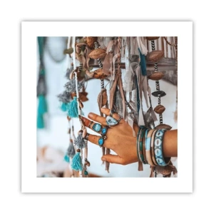 Poszter - Helyi kincsek - 40x40 cm