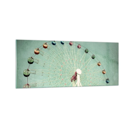 Üveg kép - Gyere játszani - 100x40 cm