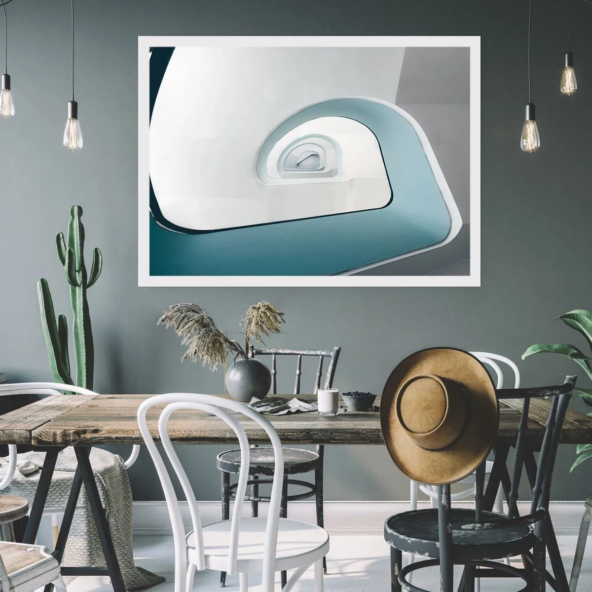 Poszter - A kék aljára - 70x50 cm