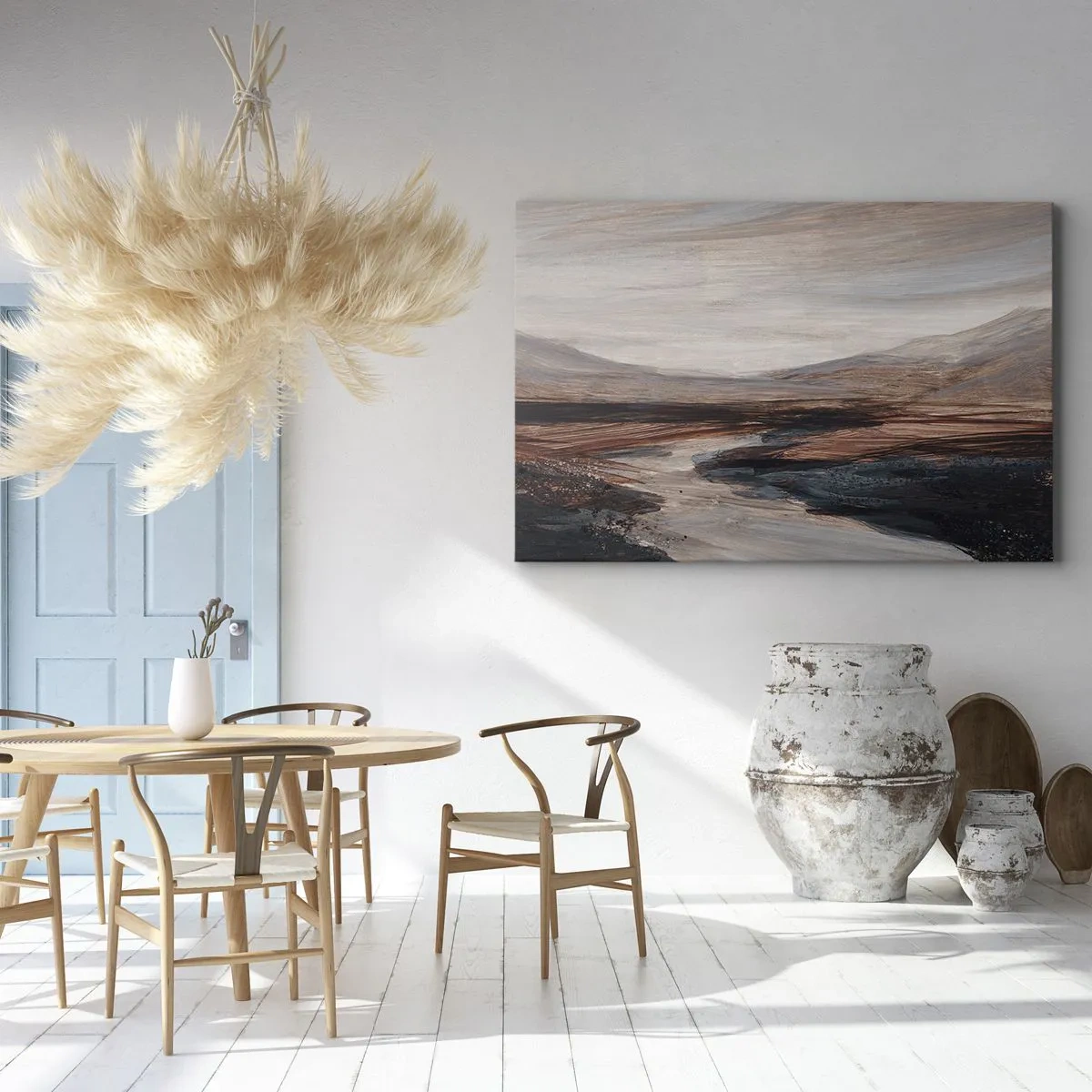 Vászonkép -  Békés völgy - 100x70 cm