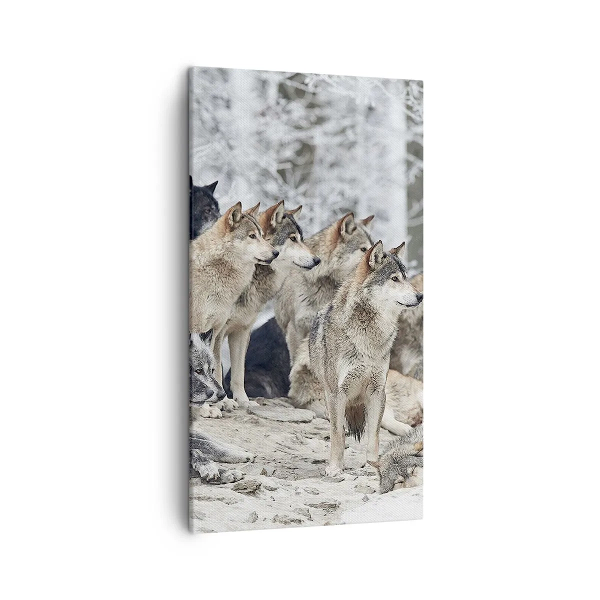 Vászonkép - Család és barátok - 45x80 cm