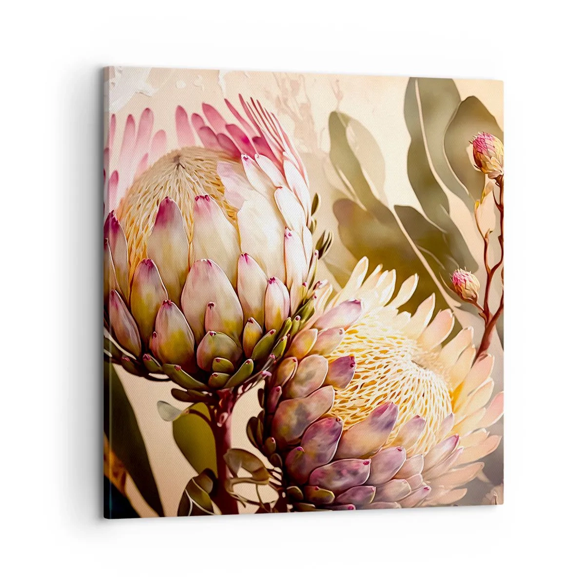 Vászonkép - Gyengéden átölelve - 60x60 cm