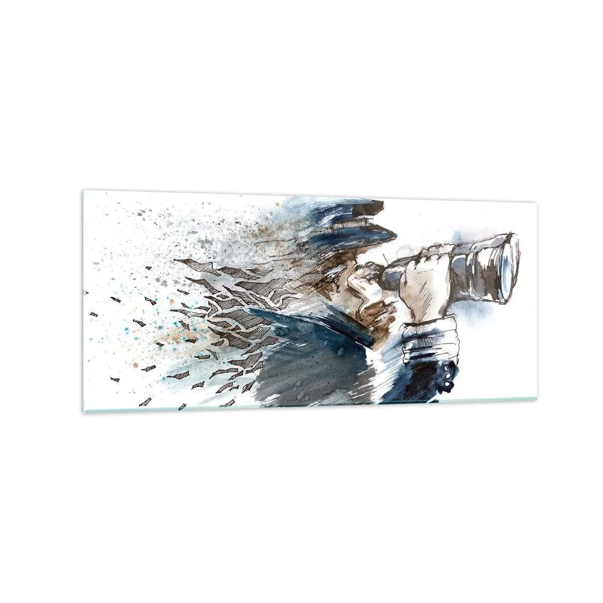 Üveg kép - Tíz a Beaufort-skálán! - 120x50 cm