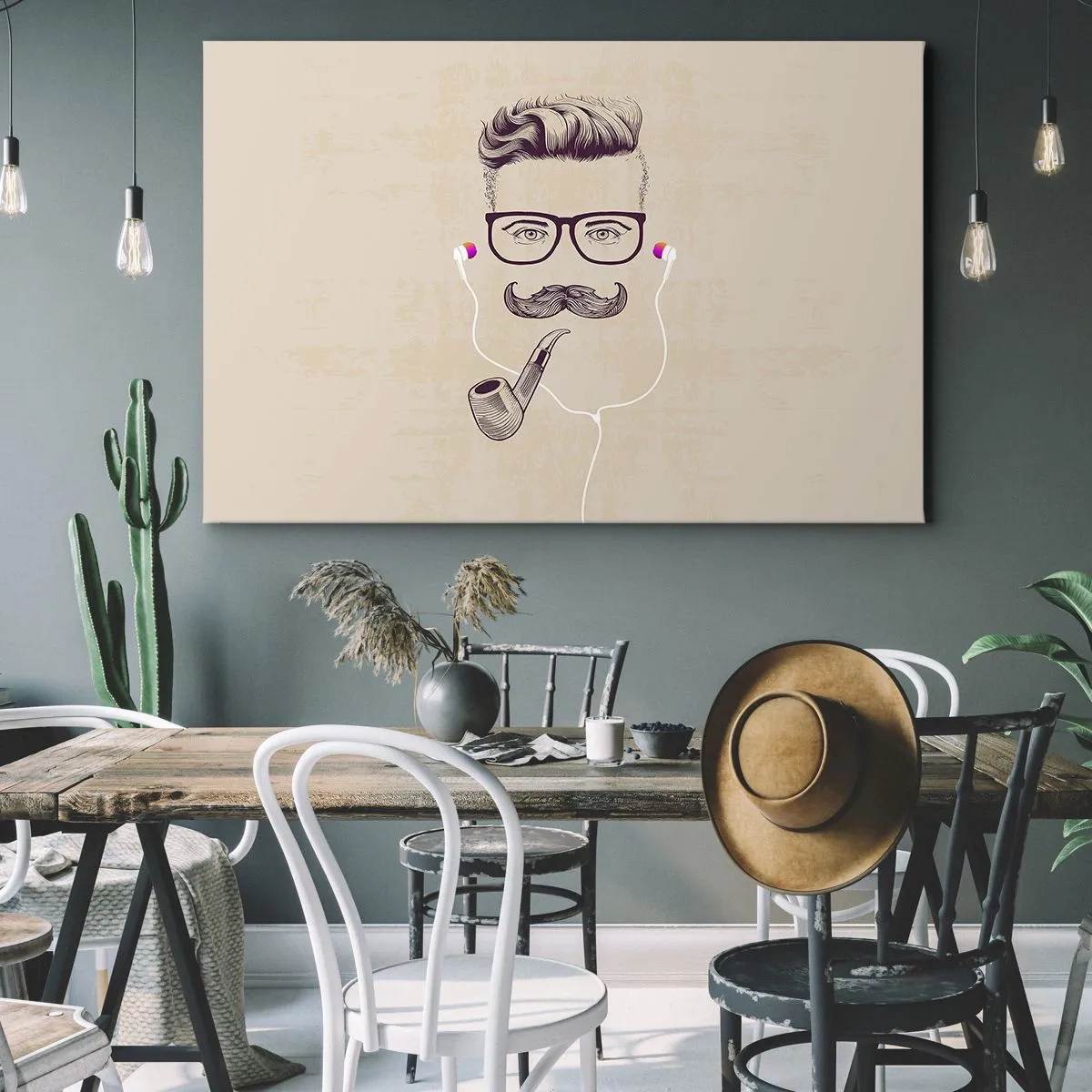 Vászonkép - Egy igazi férfi? - 120x80 cm