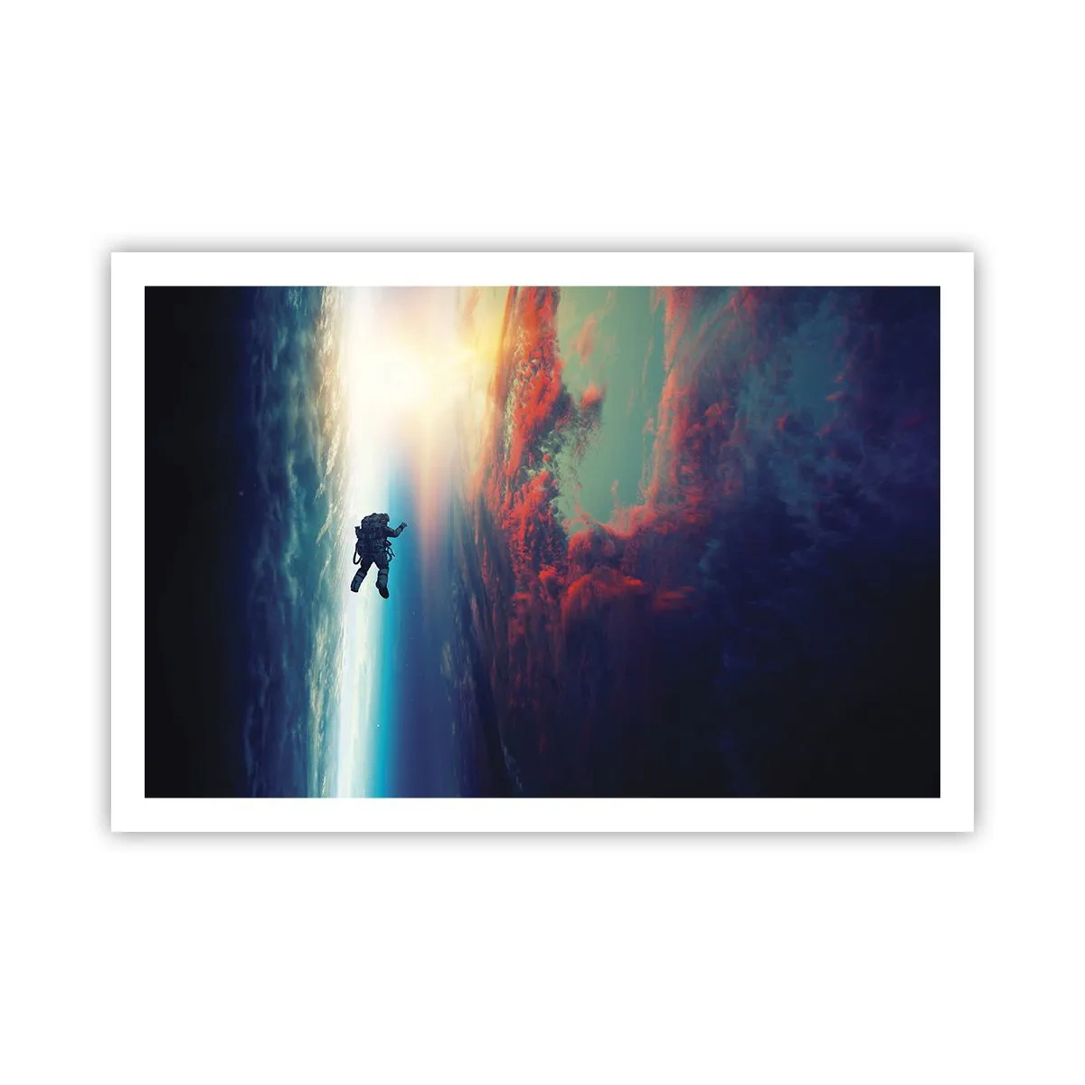 Poszter - Szembenézés az univerzummal - 91x61 cm