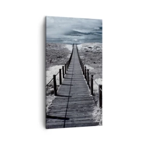 Vászonkép - Közvetlenül a tengerparton - 45x80 cm