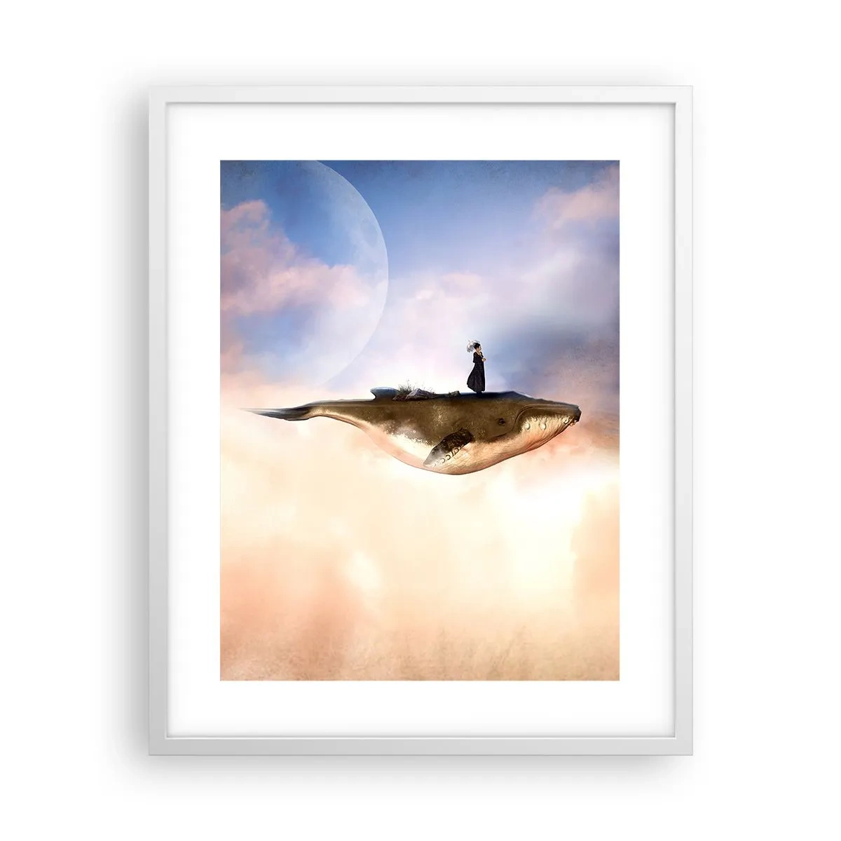 Poszter fekete keretben - Legeslegreálisabb utazás - 40x50 cm