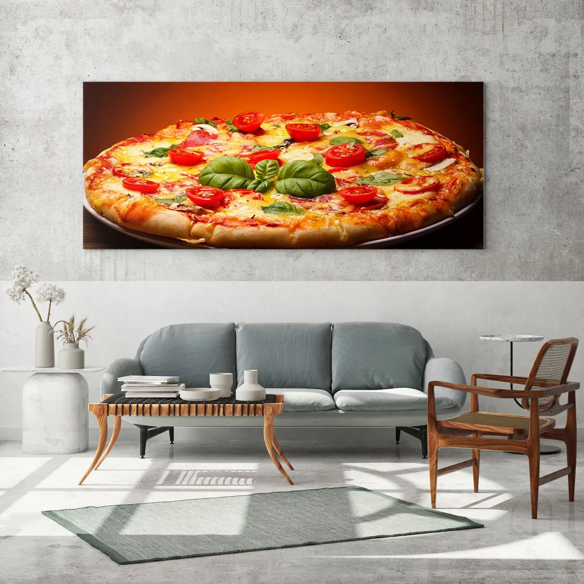 Üveg kép - Mamma mia! - 100x40 cm
