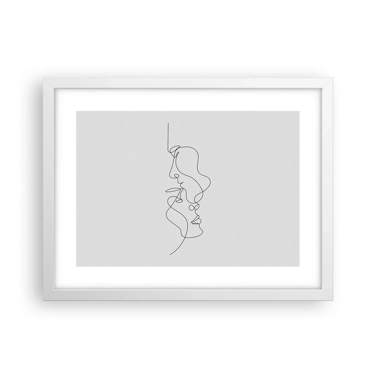 Poszter fekete keretben - Gyászos sóvárgás - 40x30 cm