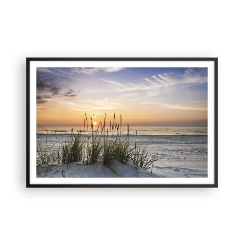 Poszter fehér keretben - Nézz, gondolkozz, érezz - 91x61 cm