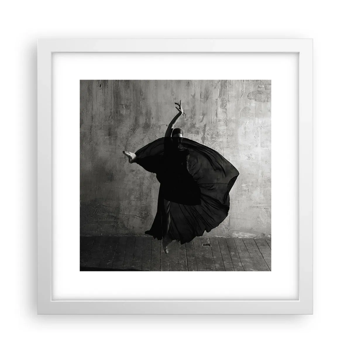 Poszter fekete keretben - Szenvedélyes pas - 30x30 cm