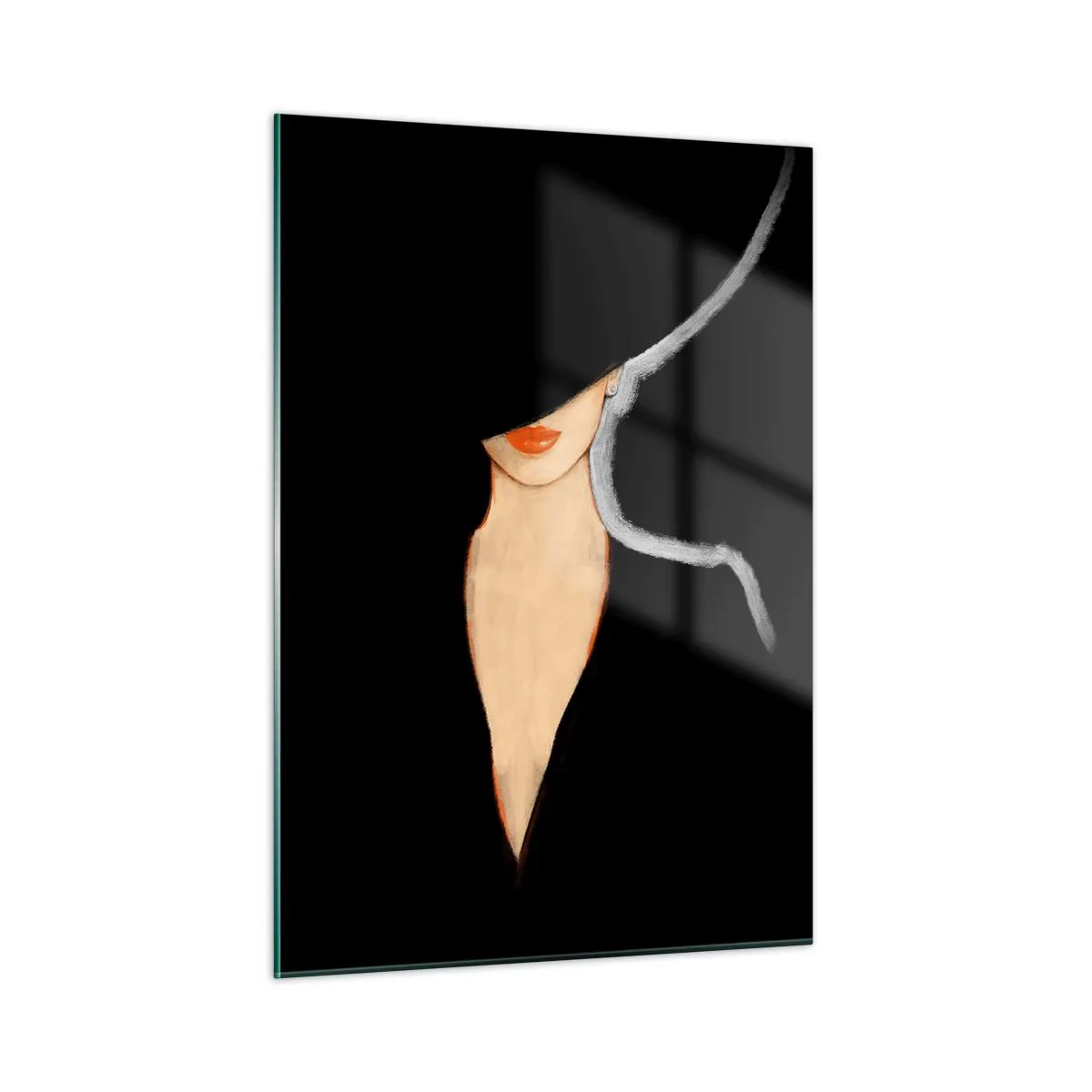 Üveg kép - Elegancia és stílus - 50x70 cm