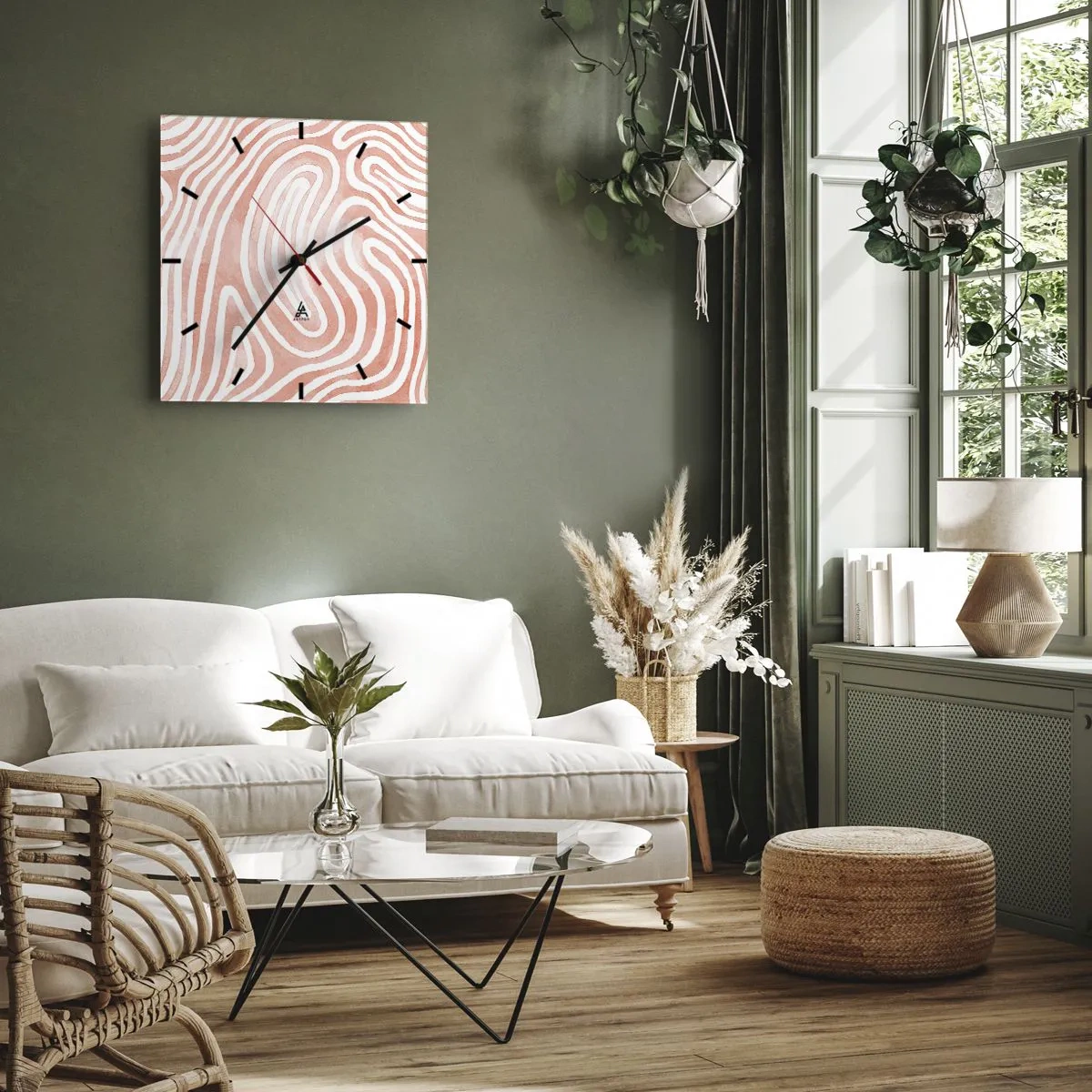 Falióra, Óra - Egy korall labirintusban - 40x40 cm