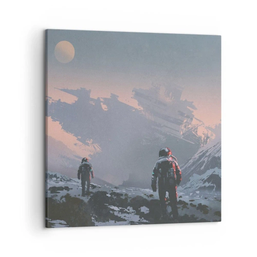 Vászonkép - Ismeretlen csillag alatt - 50x50 cm