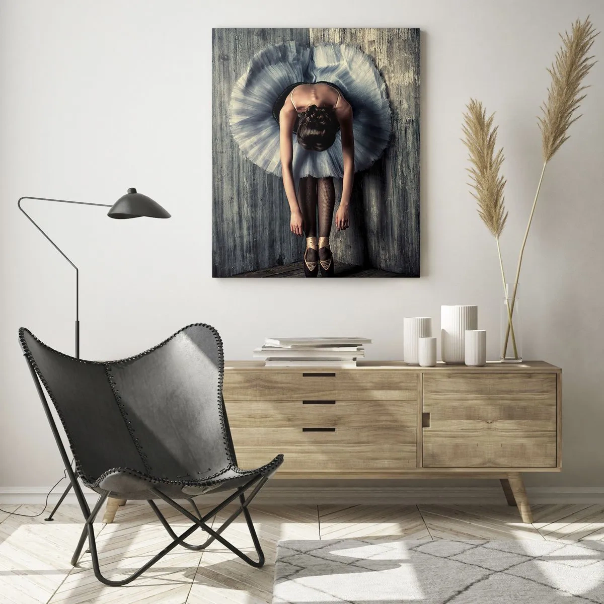 Üveg kép - Amikor elhallgat a zene - 50x70 cm