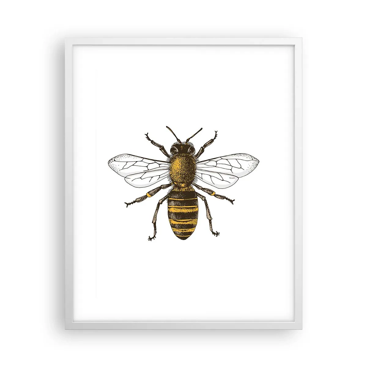 Poszter fekete keretben - Gyönyörű és jó - 40x50 cm