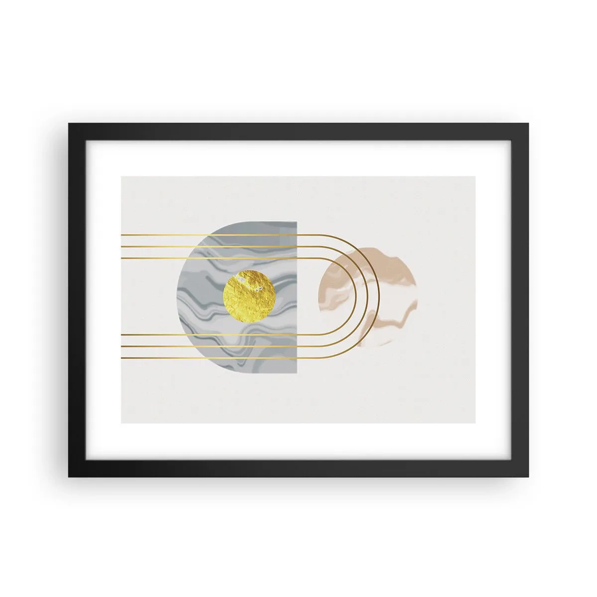 Poszter fehér keretben - Fényerő és ragyogás - 40x30 cm