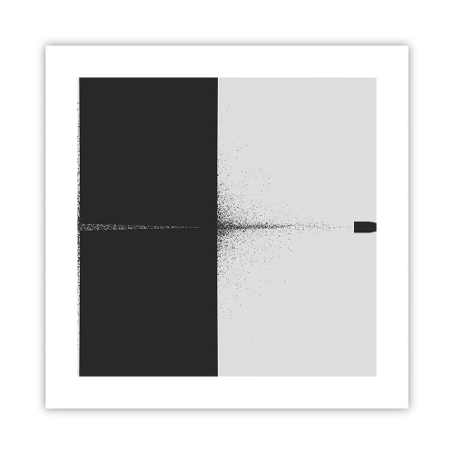 Poszter - Egyenesen a cél felé - 40x40 cm
