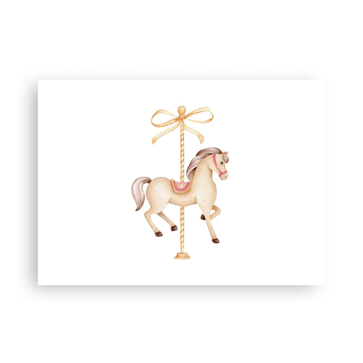 Poszter - Kecses vágtával - 70x50 cm