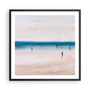 Poszter fehér keretben - Természetes igény - 60x60 cm