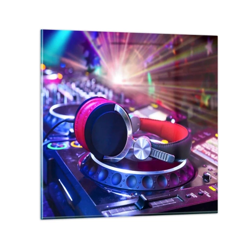 Üveg kép - Fog, történni fog - 30x30 cm