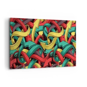 Vászonkép - Melyik az út a cél felé? - 120x80 cm