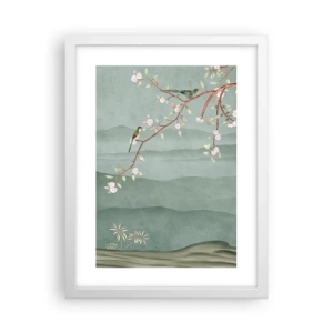 Poszter fekete keretben - Tavasz, ah, te vagy az - 30x40 cm