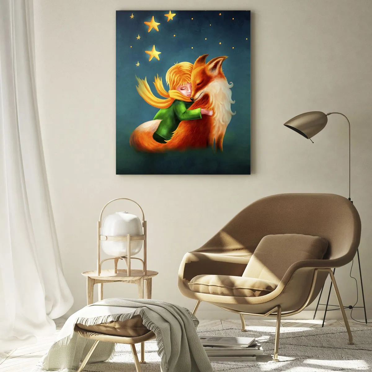 Üveg kép - Kis herceg - 50x70 cm