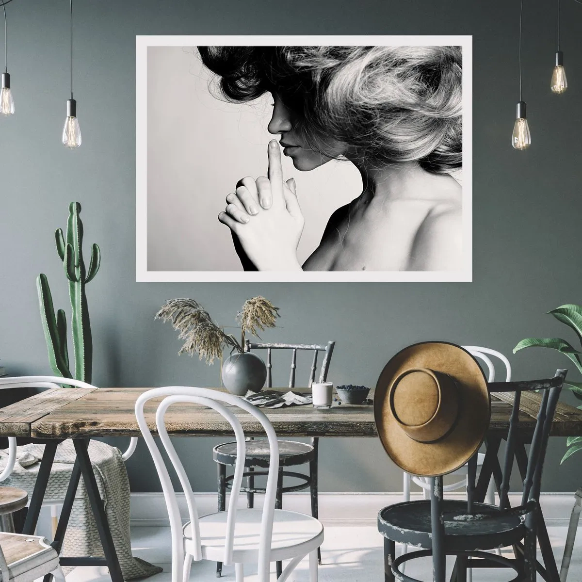 Poszter - Magára hallgatva - 40x30 cm