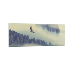 Üveg kép - Láttam egy sas árnyékát - 140x50 cm