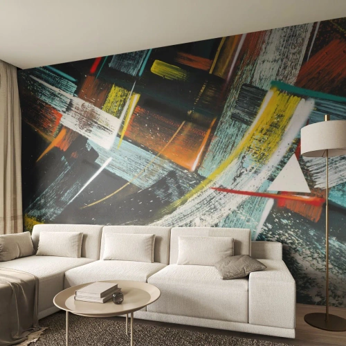 Fotótapéta Standard Eco - A mozgás energiája - Absztrakció, Darab, Modern művészet - 200x140 cm