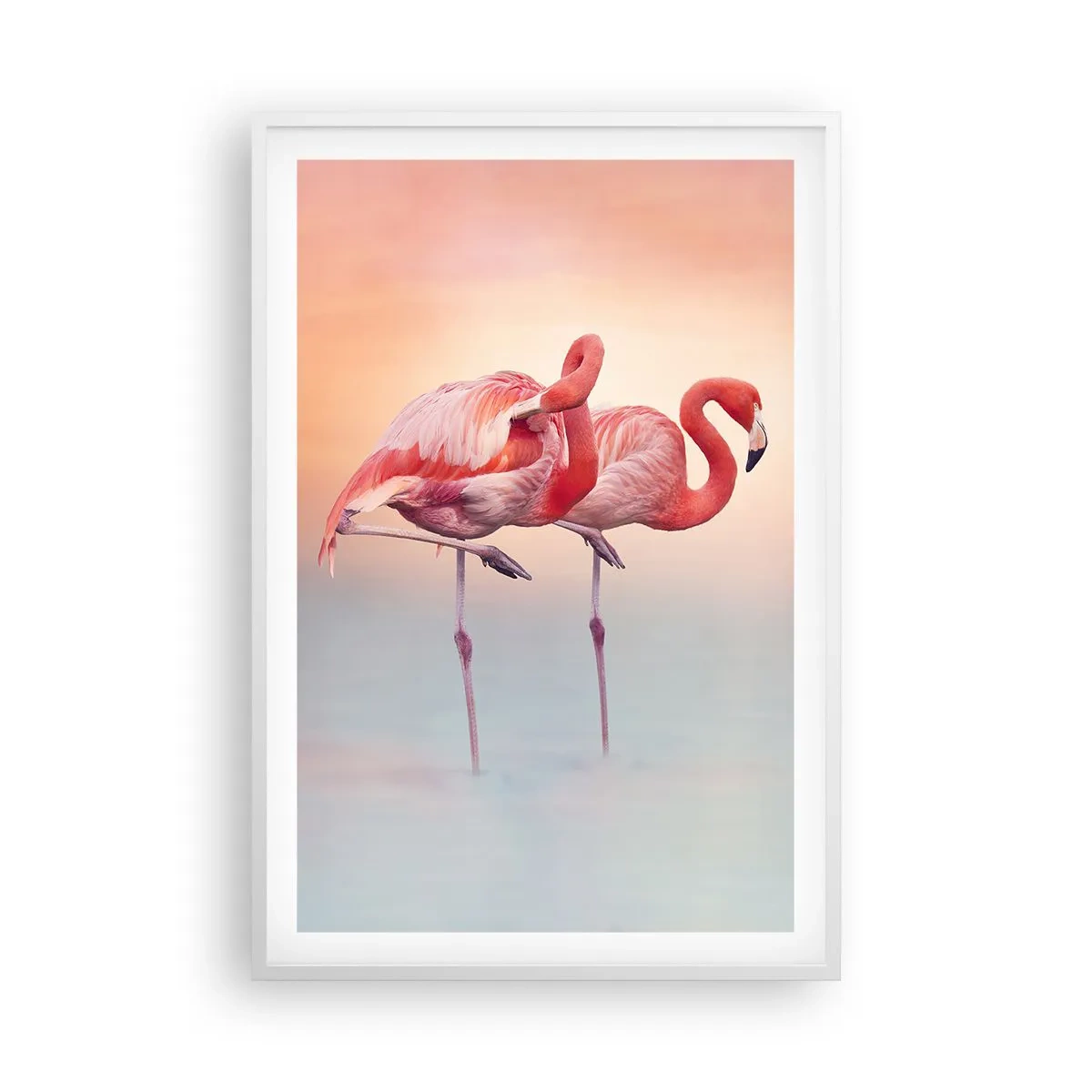 Poszter fekete keretben - A lenyugvó nap színe - 61x91 cm