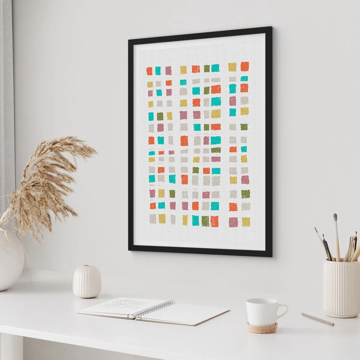 Poszter fehér keretben - Ismeretlen játék - 61x91 cm