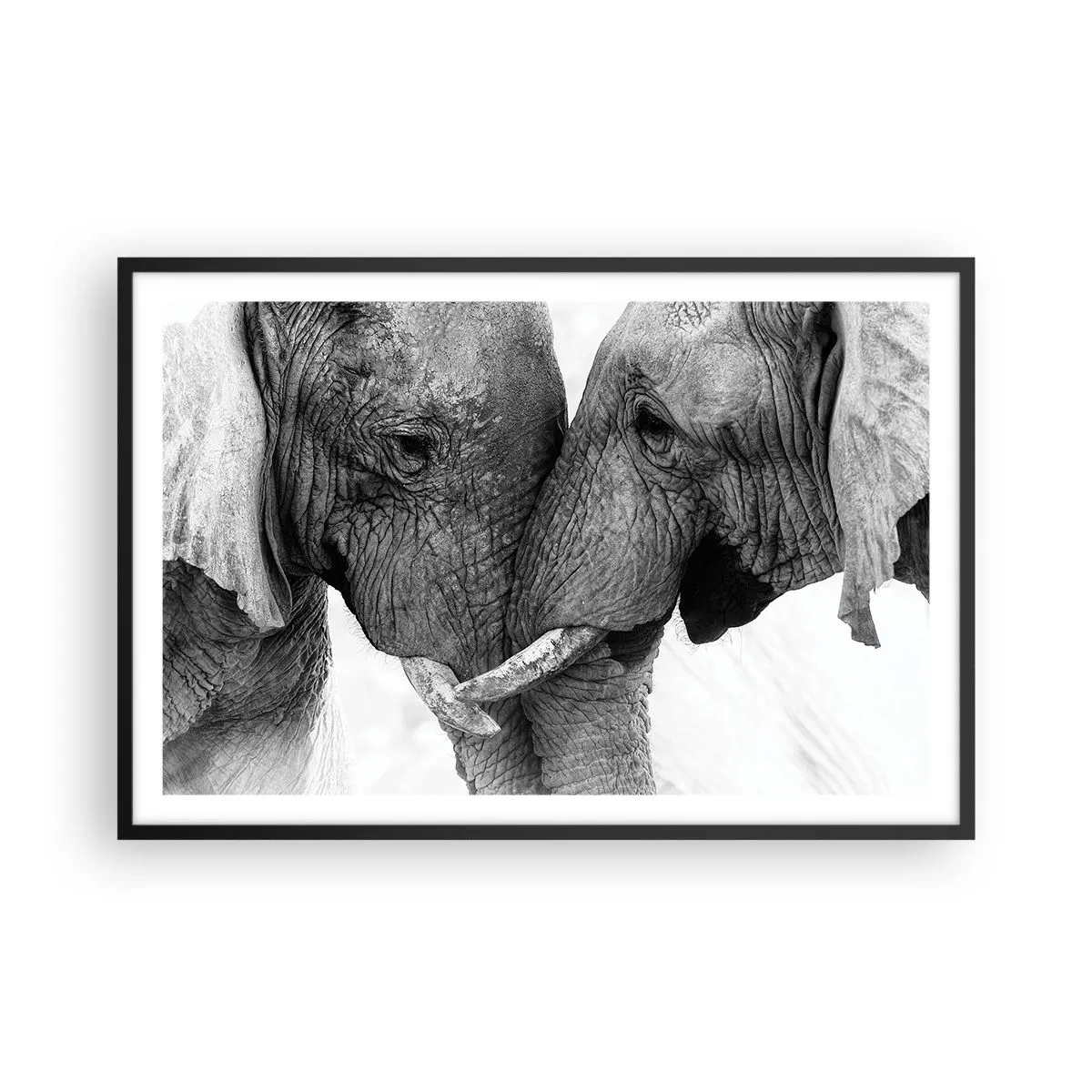 Poszter fehér keretben - Szívélyes vallomás - 91x61 cm