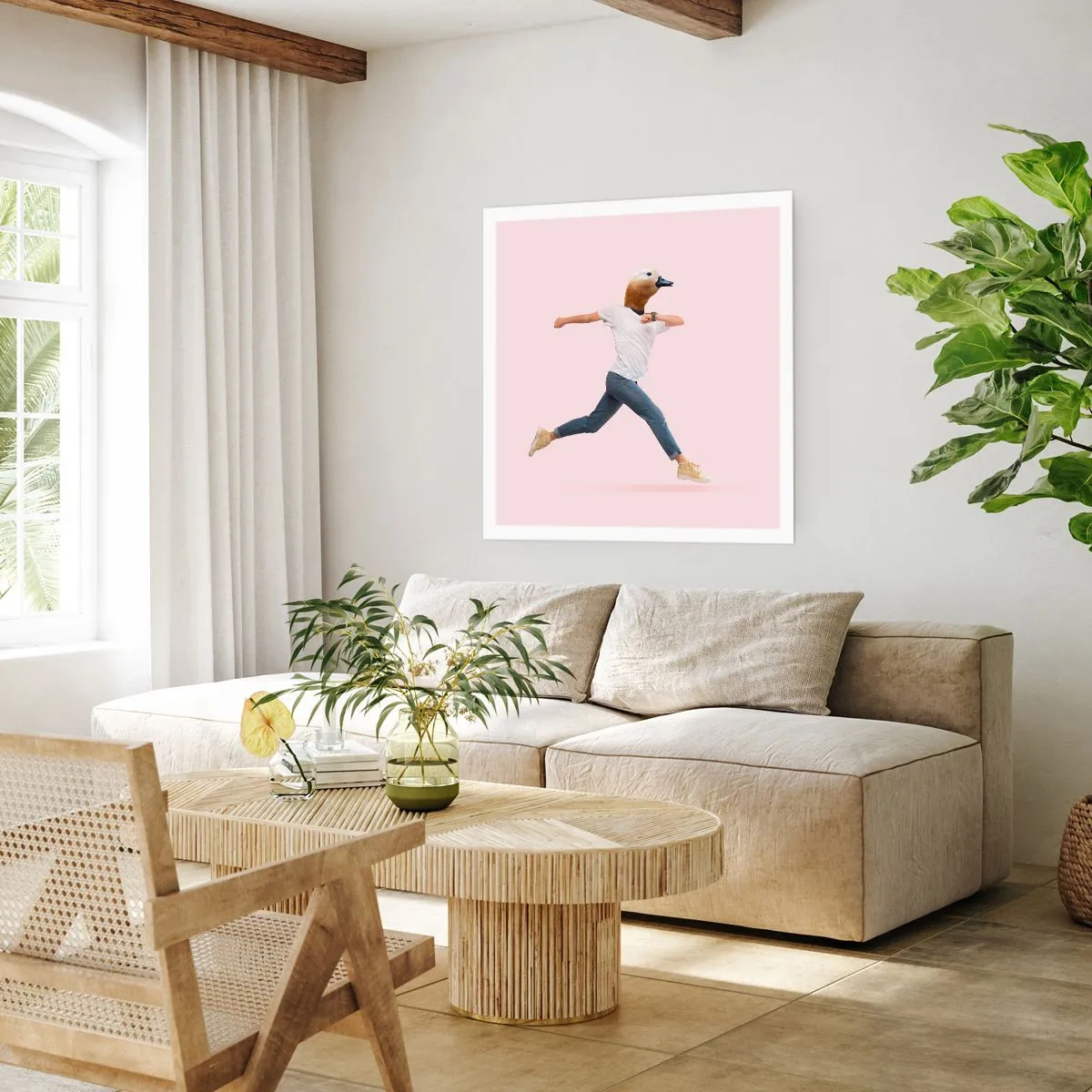 Poszter - Egy csipetnyi abszurditás - 60x60 cm