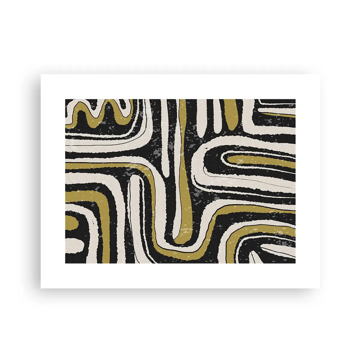 Poszter - Kompozíció: traktusok és sikátorok - 40x30 cm