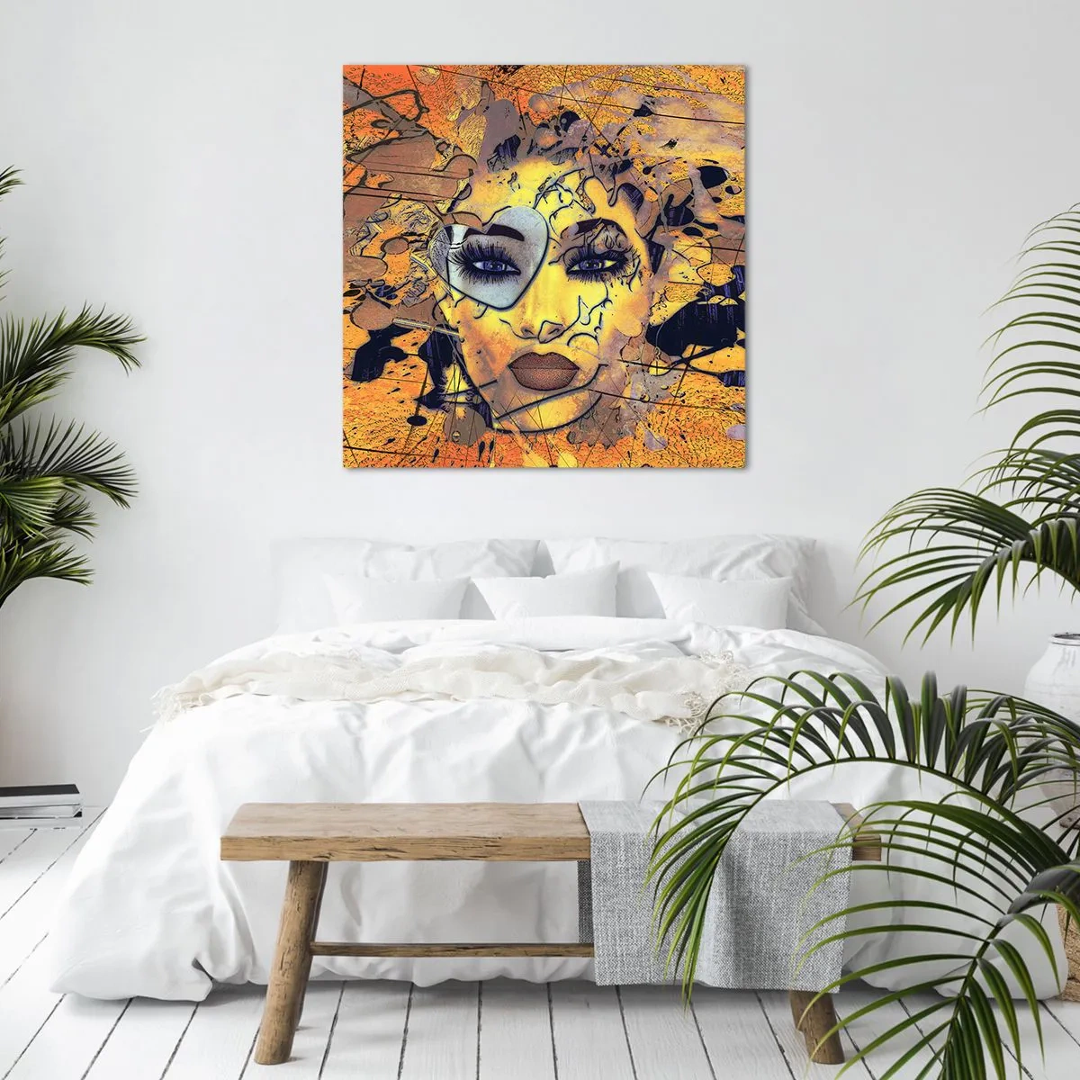 Vászonkép - Napos szépség - 40x40 cm