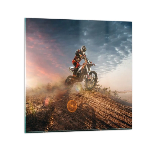 Üveg kép - Győzelemért - 50x50 cm