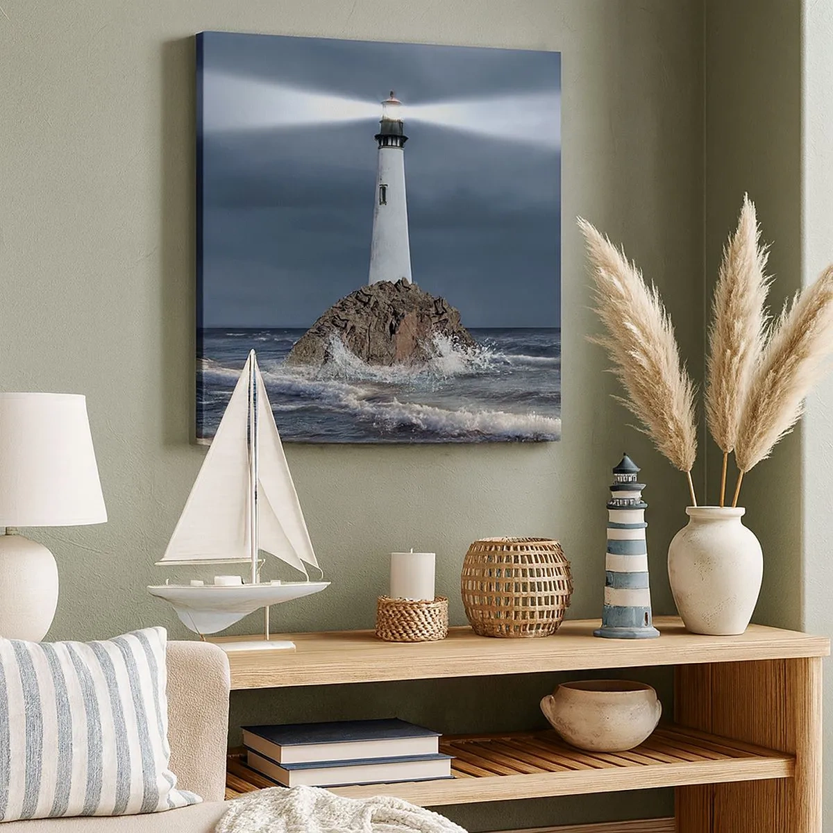 Vászonkép - Ide…ide…itt! - 30x30 cm