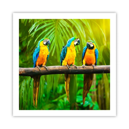 Poszter - És hallottad, hogy ő…? - 60x60 cm